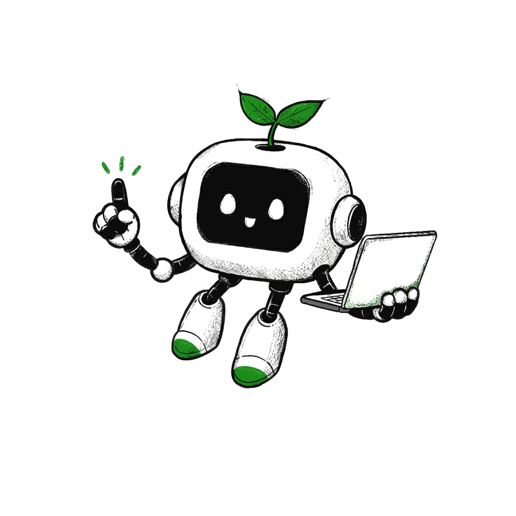 AI assistant mascot